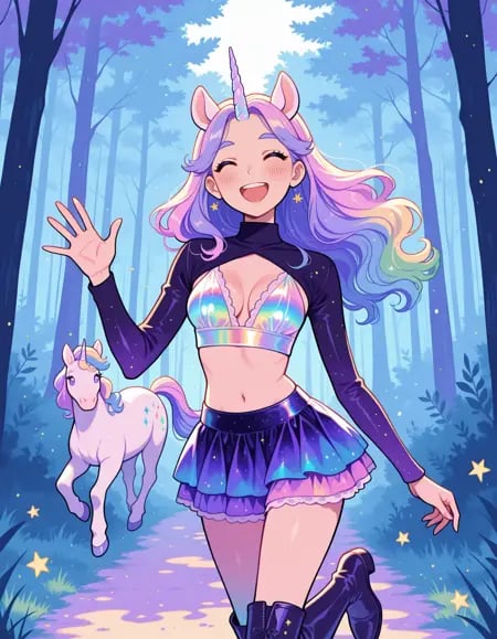 1girl,  solo,  haltertop by user_880540622123960593 on Tensor.Art