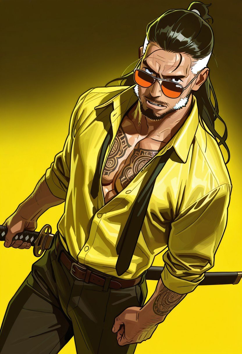 facial hair,  older man,  long hair by user_808258221985932747 on Tensor.Art