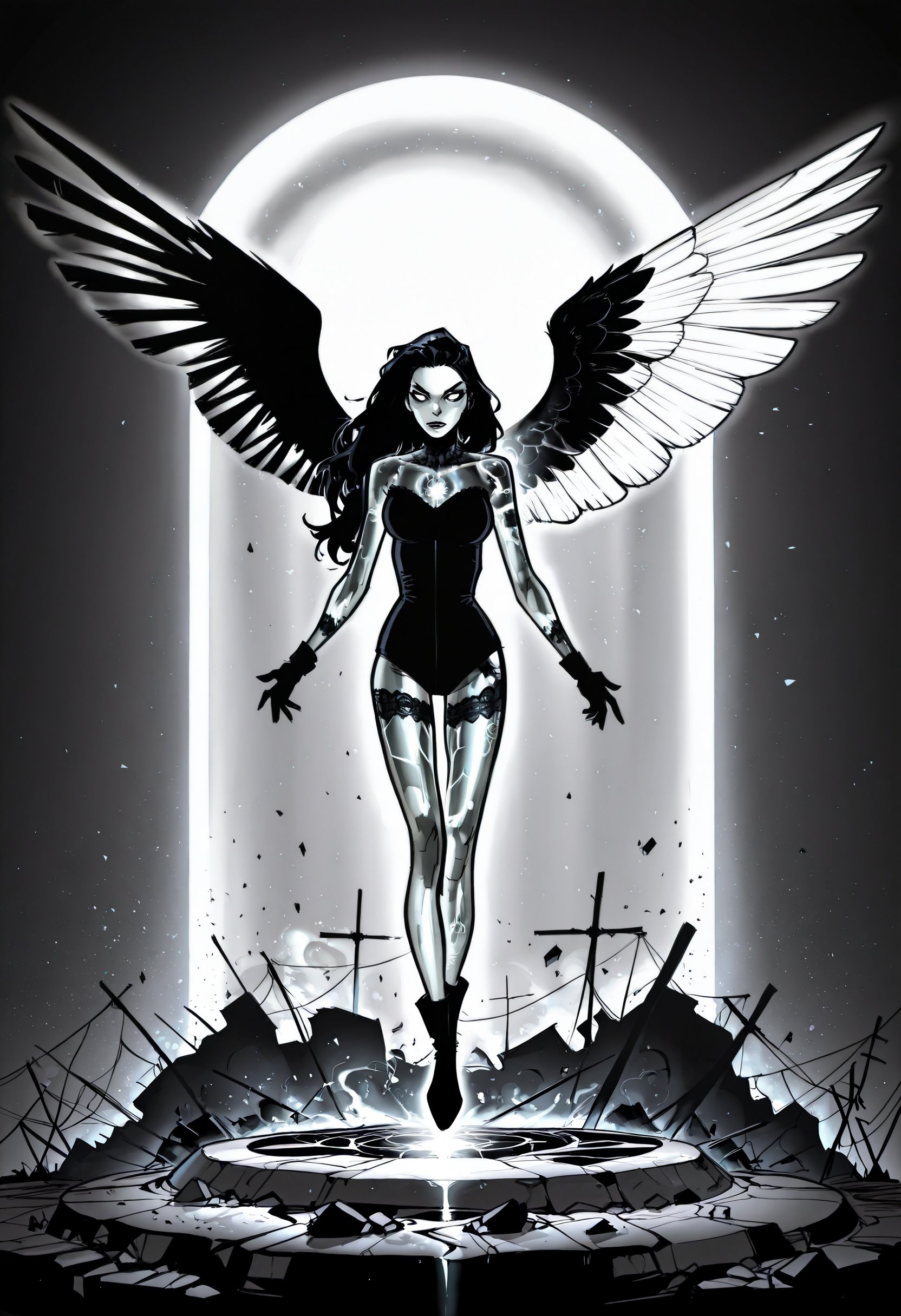 humberto_ramos,  sketch,  black_lace_gloves by ZorV on Tensor.Art