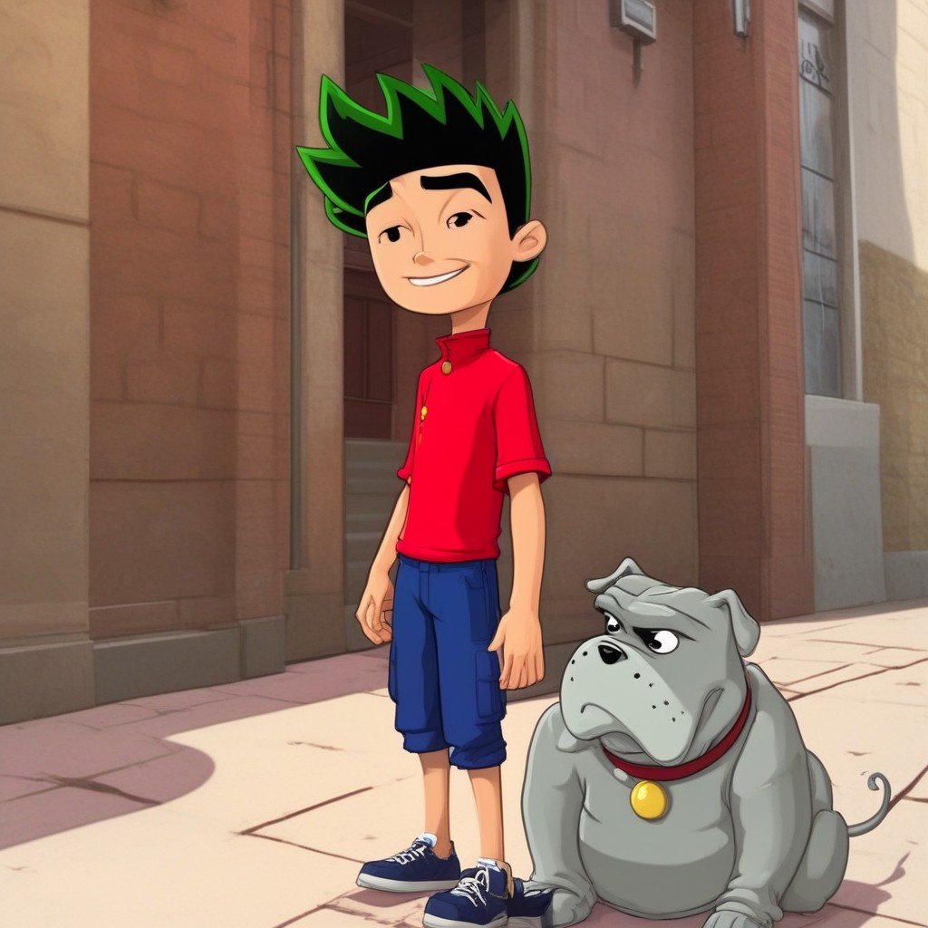 duo,  boy and dog,  1boy by Wizardludas on Tensor.Art