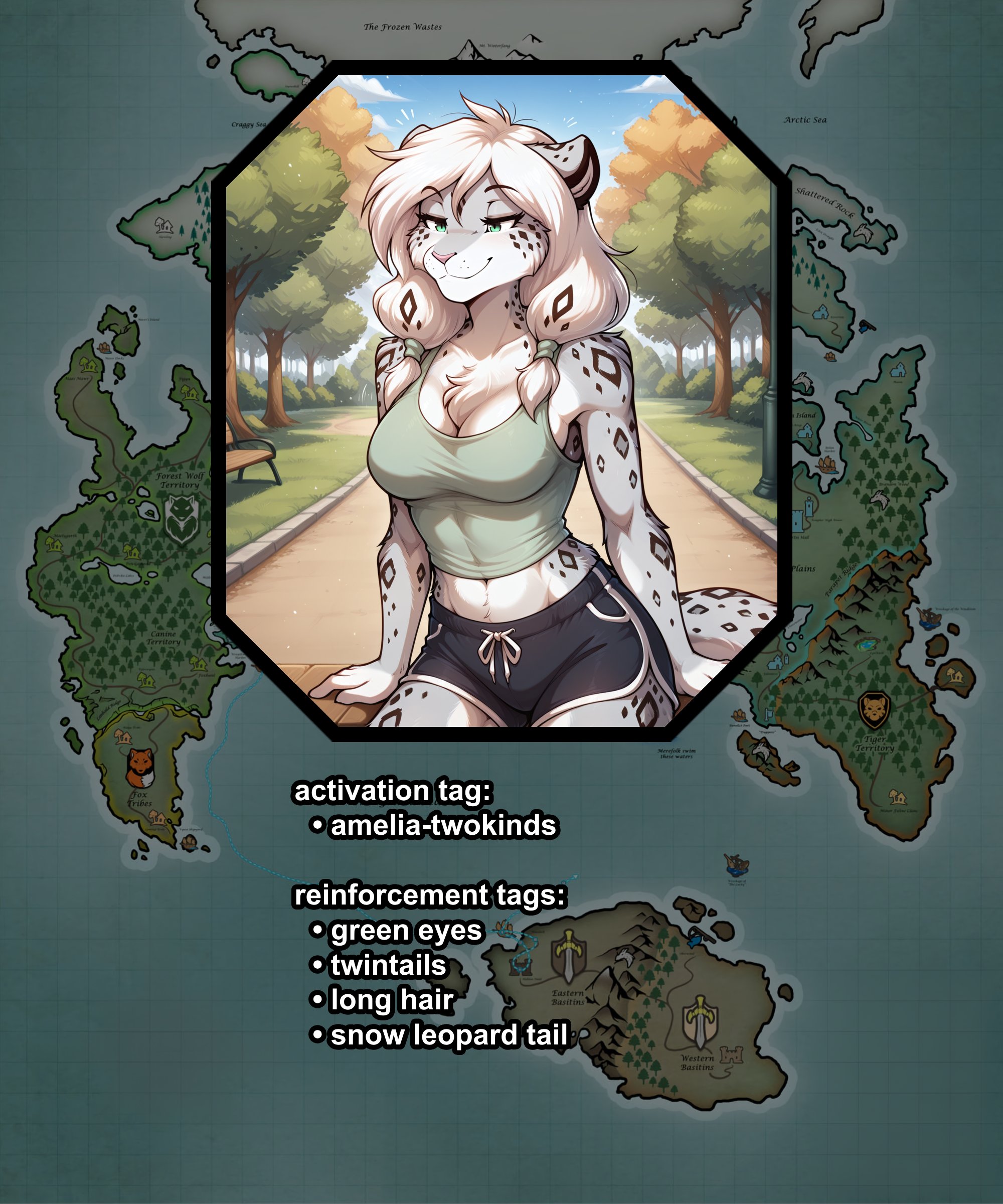 solo,  furry female anthro,  medium breasts by cuauhtemoci5mal on Tensor.Art