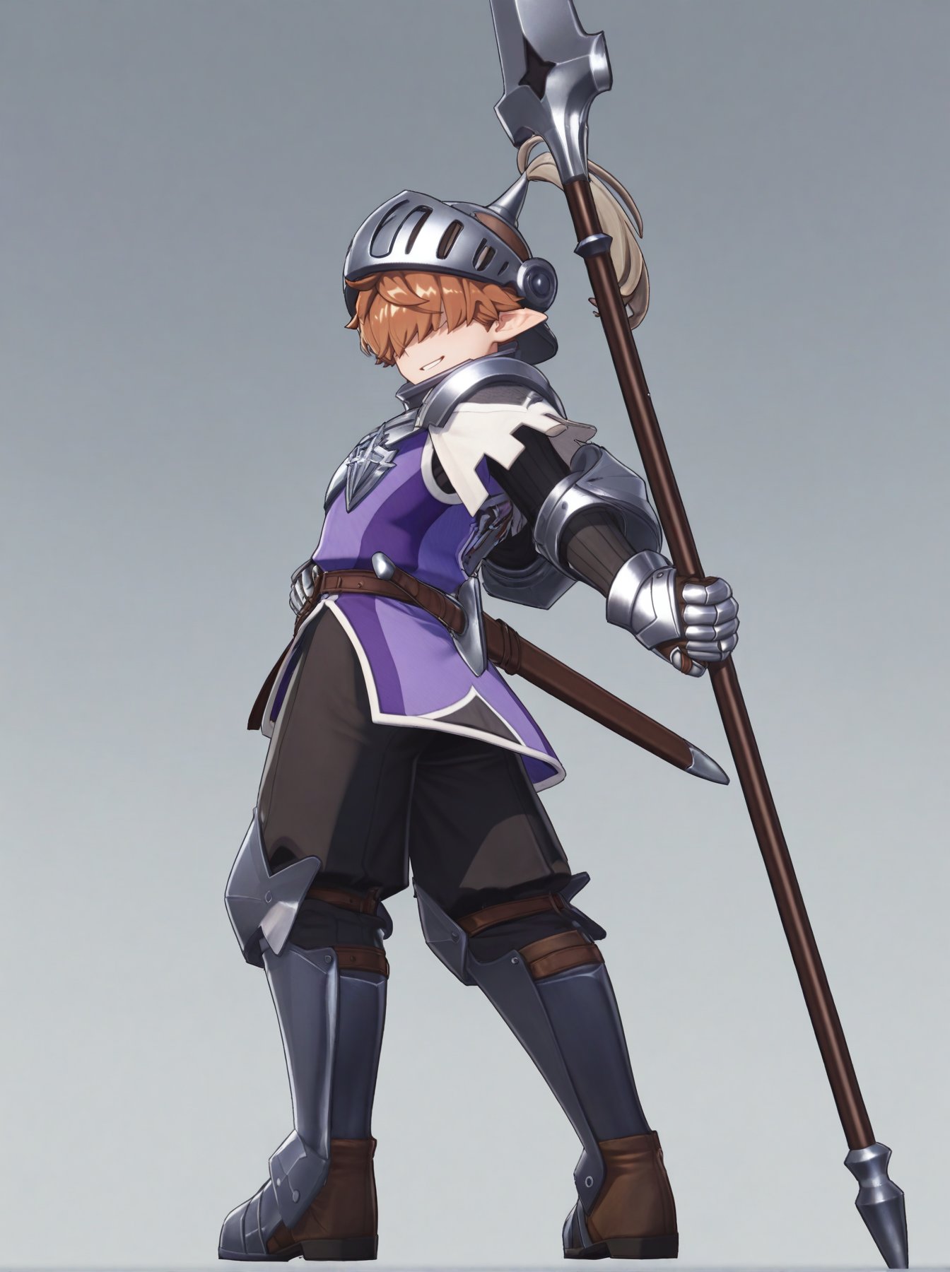 1boy,  solo,  knightnpc by 库奇吸食者 on Tensor.Art
