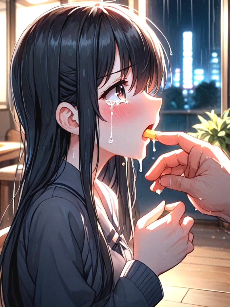 source_anime,  soggy fries,  pov hands by 鬼畫符 on Tensor.Art