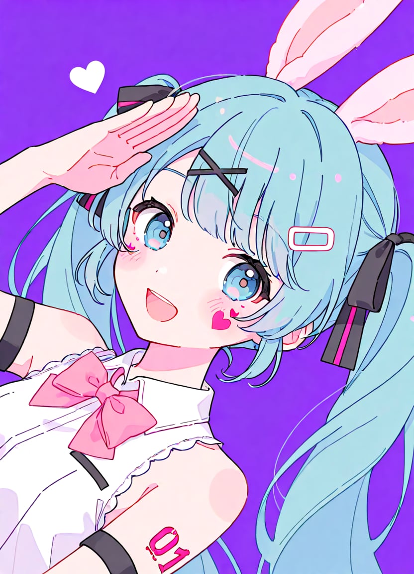 1girl,  solo,  hatsune miku by Rin_x0 on Tensor.Art