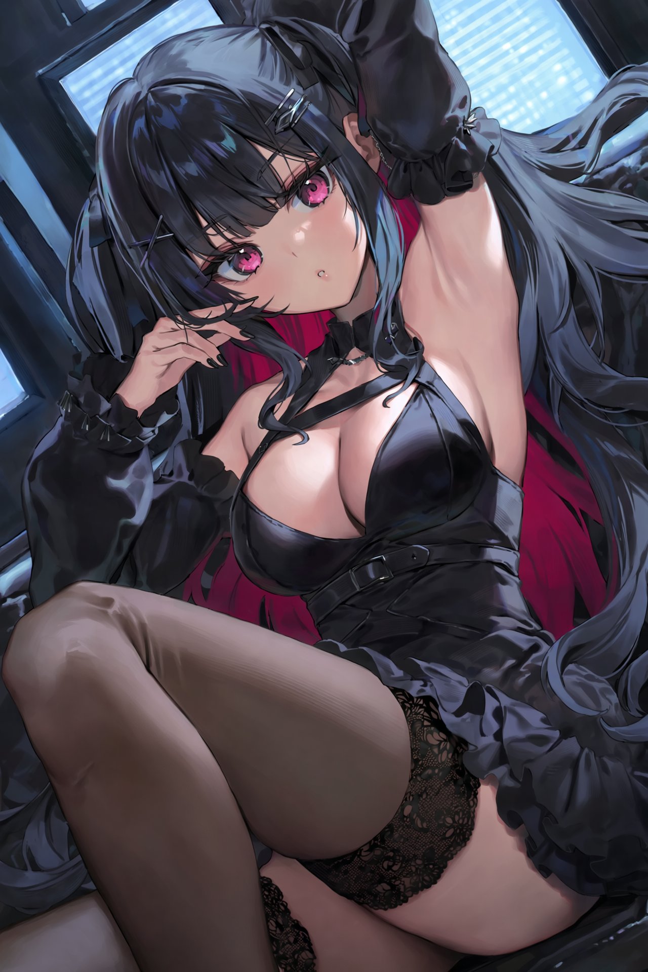 @p4t1s1y,  1girl,  arm up by poron on Tensor.Art
