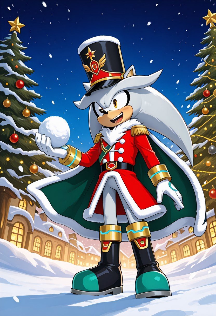solo male,  highest quality,  Nutcracker Silver by Sonic X on Tensor.Art