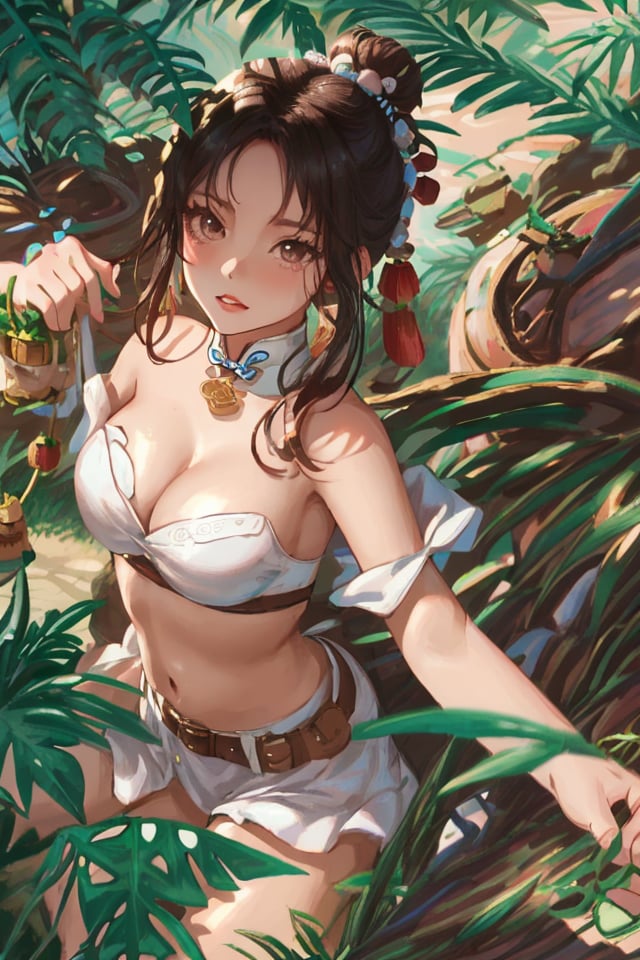 1girl,  from_above,  cleavage by Tasty-Rice on Tensor.Art