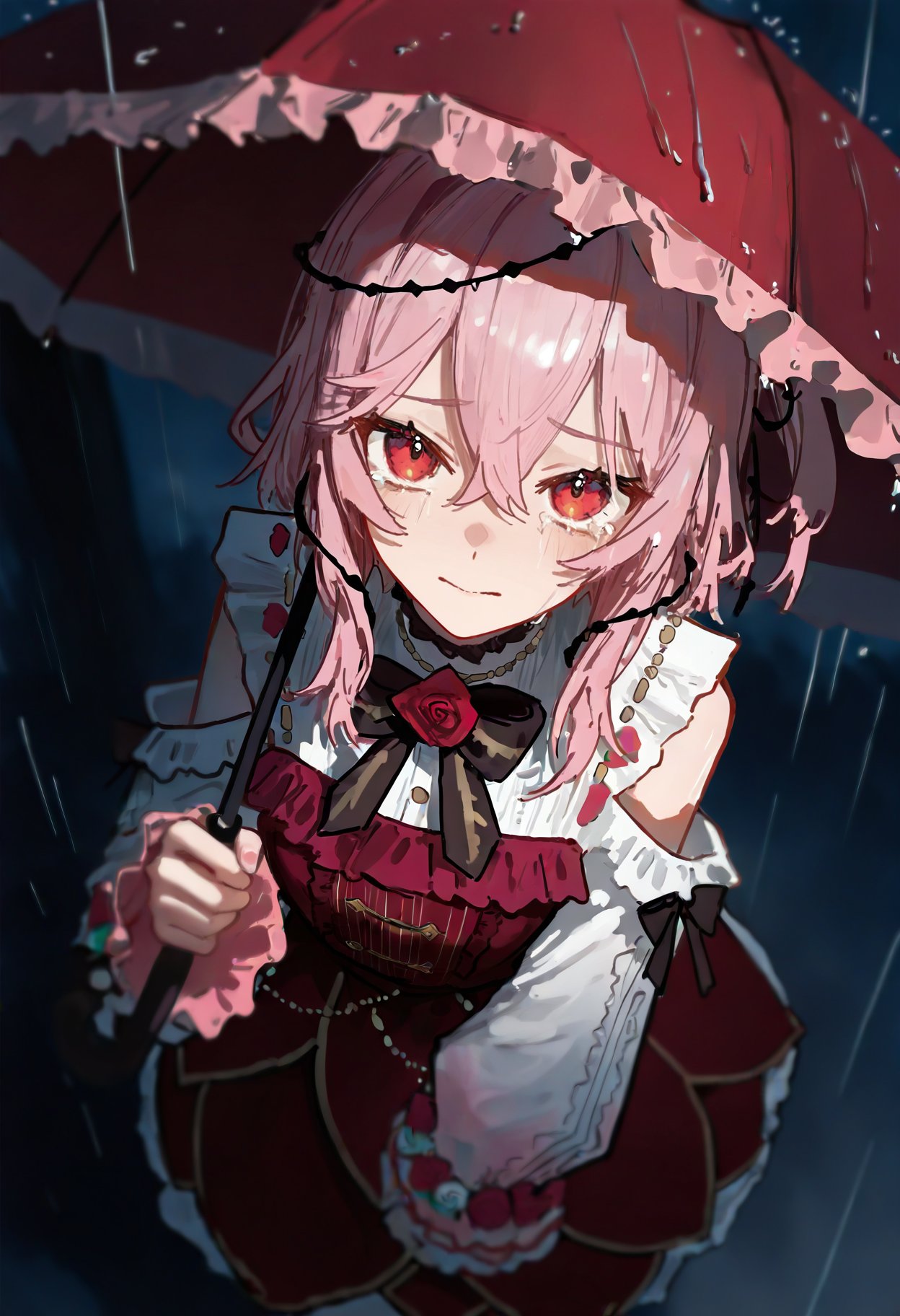 aruhshura,  1girl,  rosemi lovelock \(1st costume\) by 清风徐来 on Tensor.Art