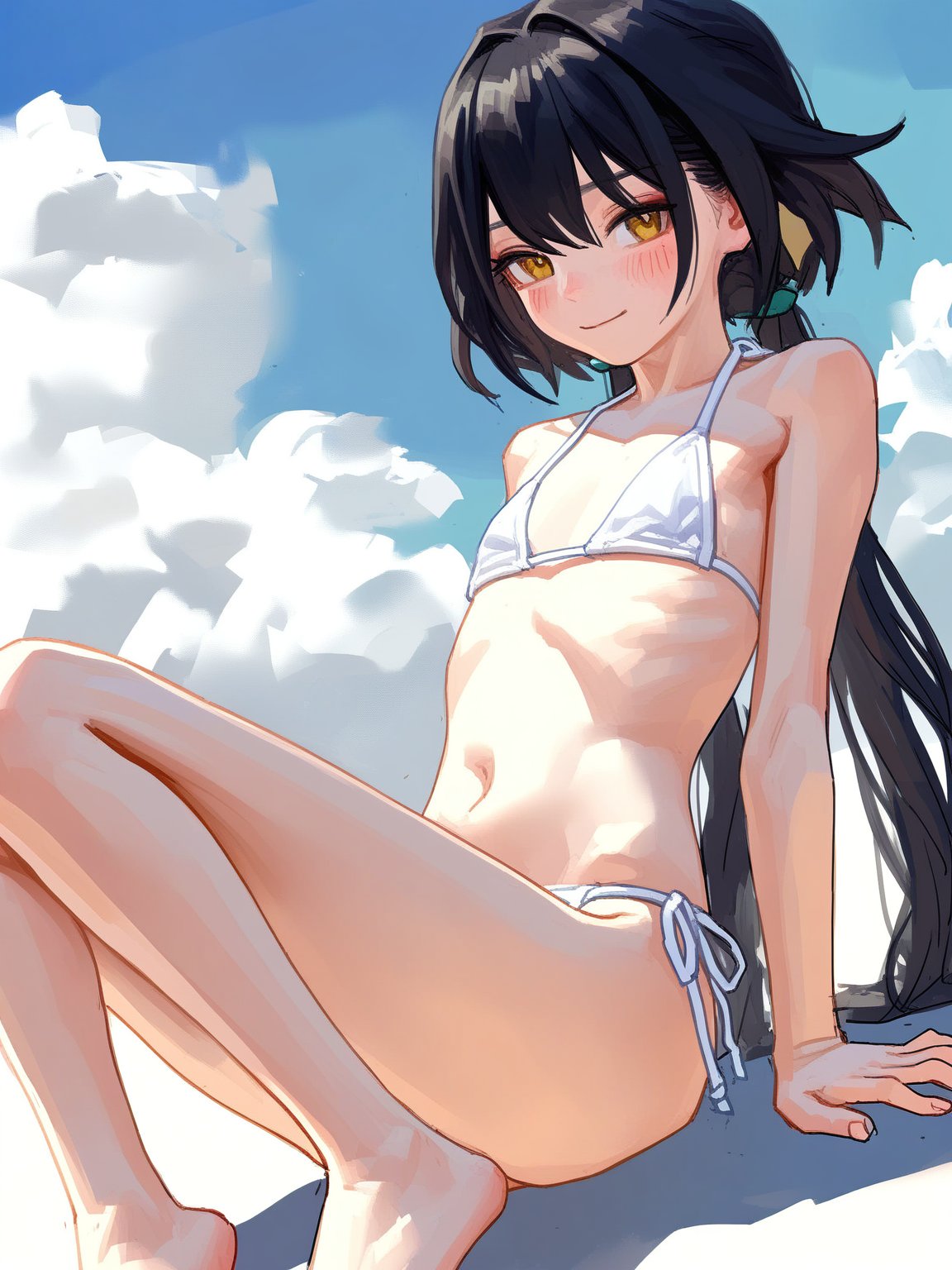 1girl,  yunli \(honkai: star rail\),  [watanabe tomari:7] by Illyaeater on Tensor.Art