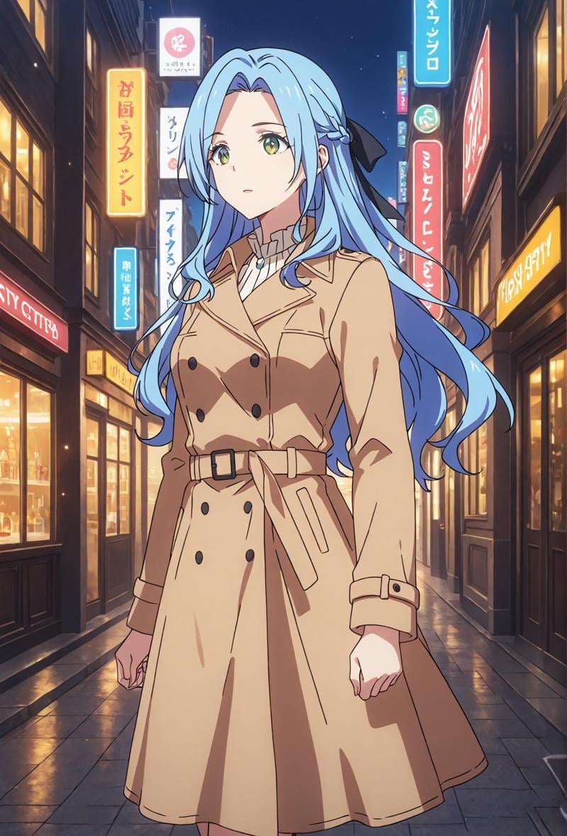 sysdeep_eileen,  blue hair,  long hair by Ttan on Tensor.Art