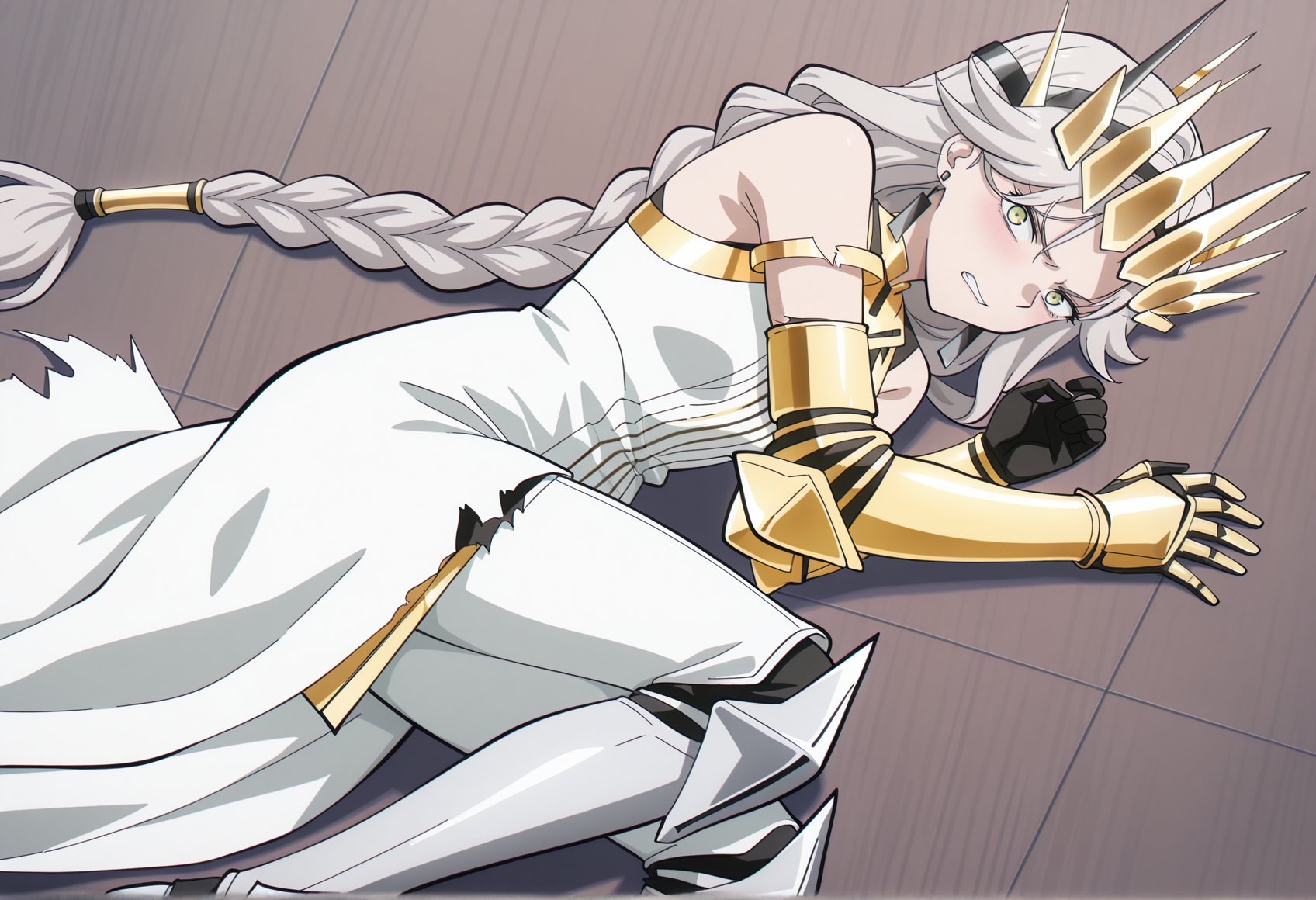 anime coloring,  anime screencap,  1girl by GleamingBlue on Tensor.Art
