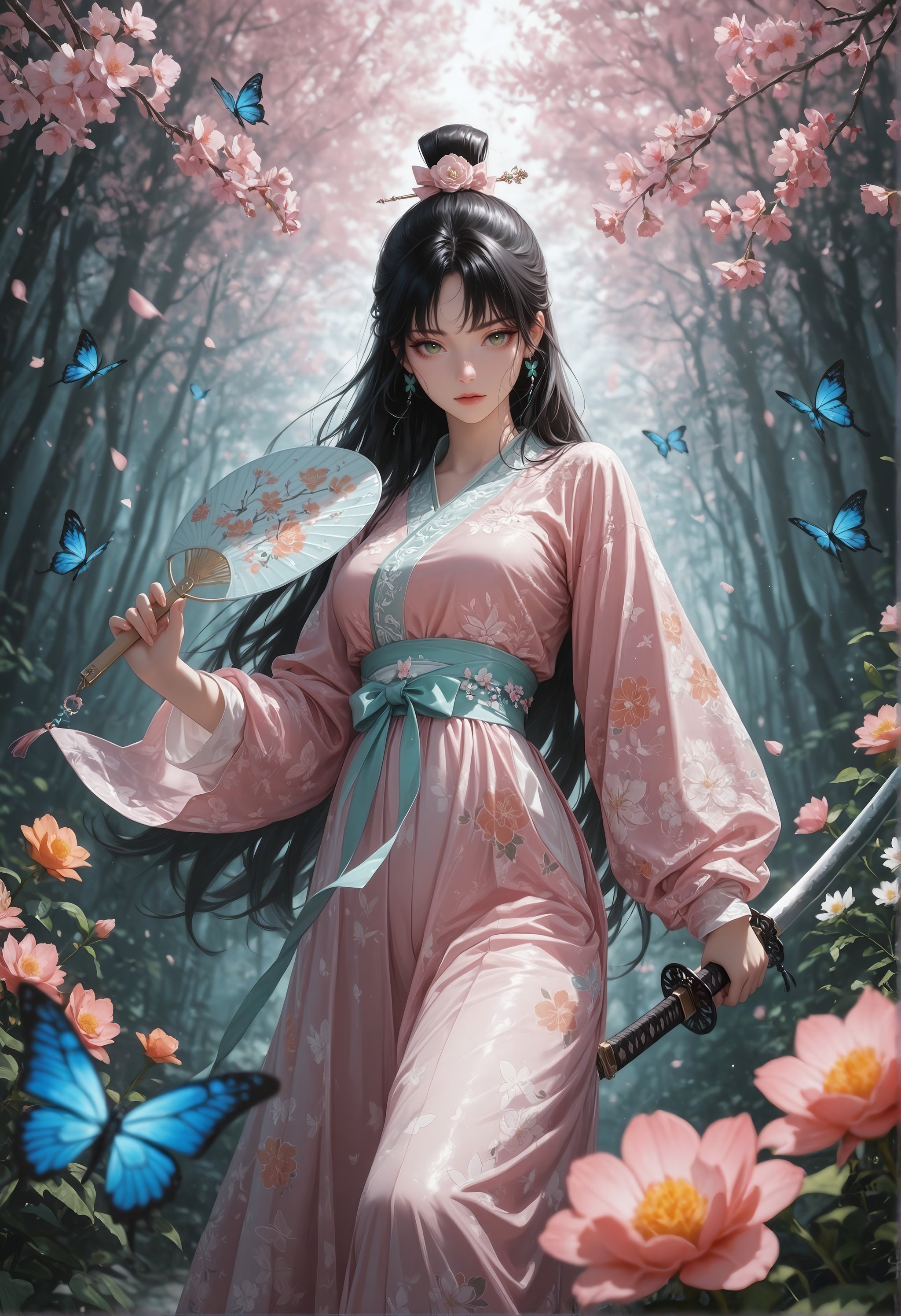 IllusP0s,  cowboy shot,  1girl by miaomiao on Tensor.Art