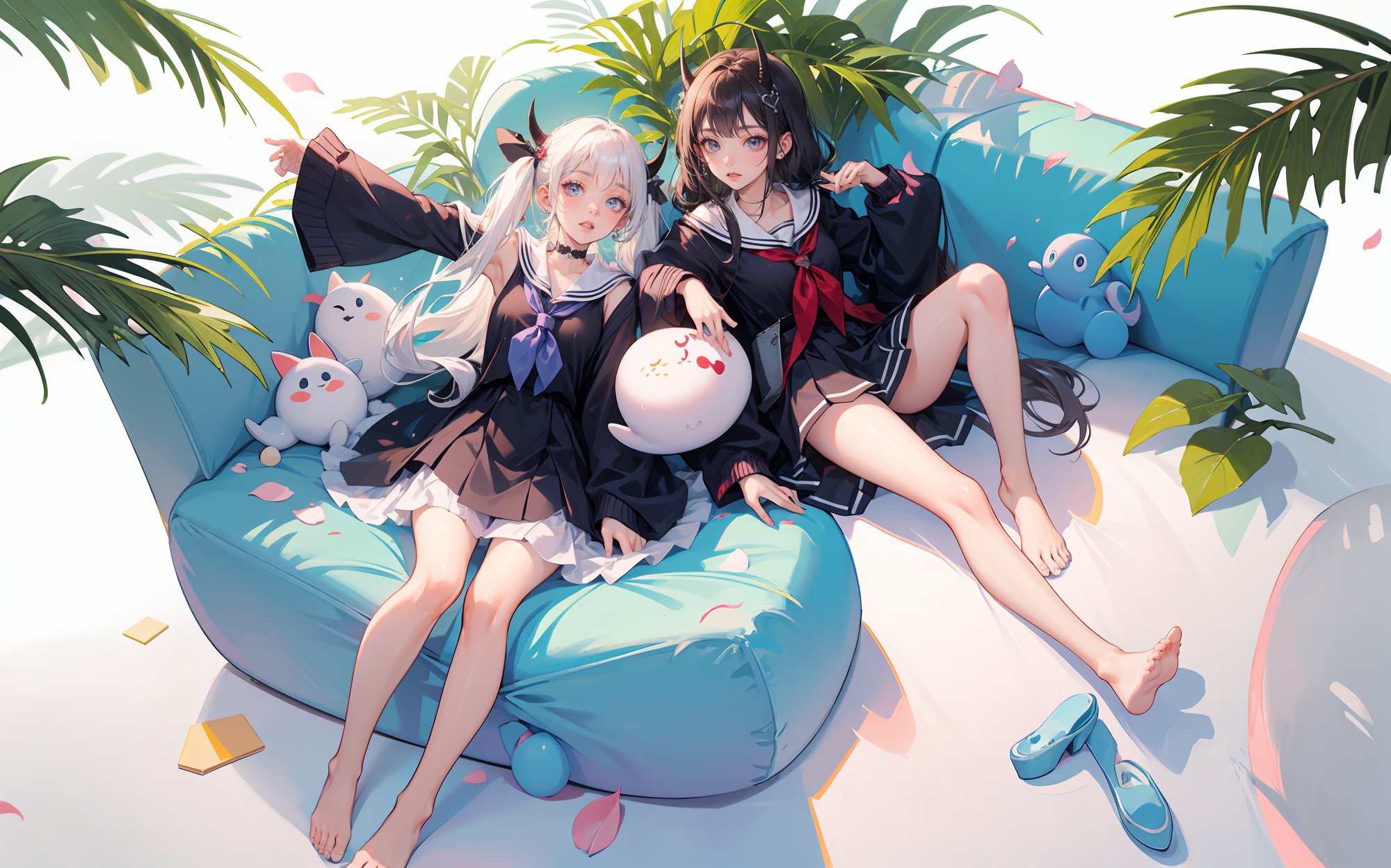 TT,  multiple girls,  2girls by TiAmo on Tensor.Art