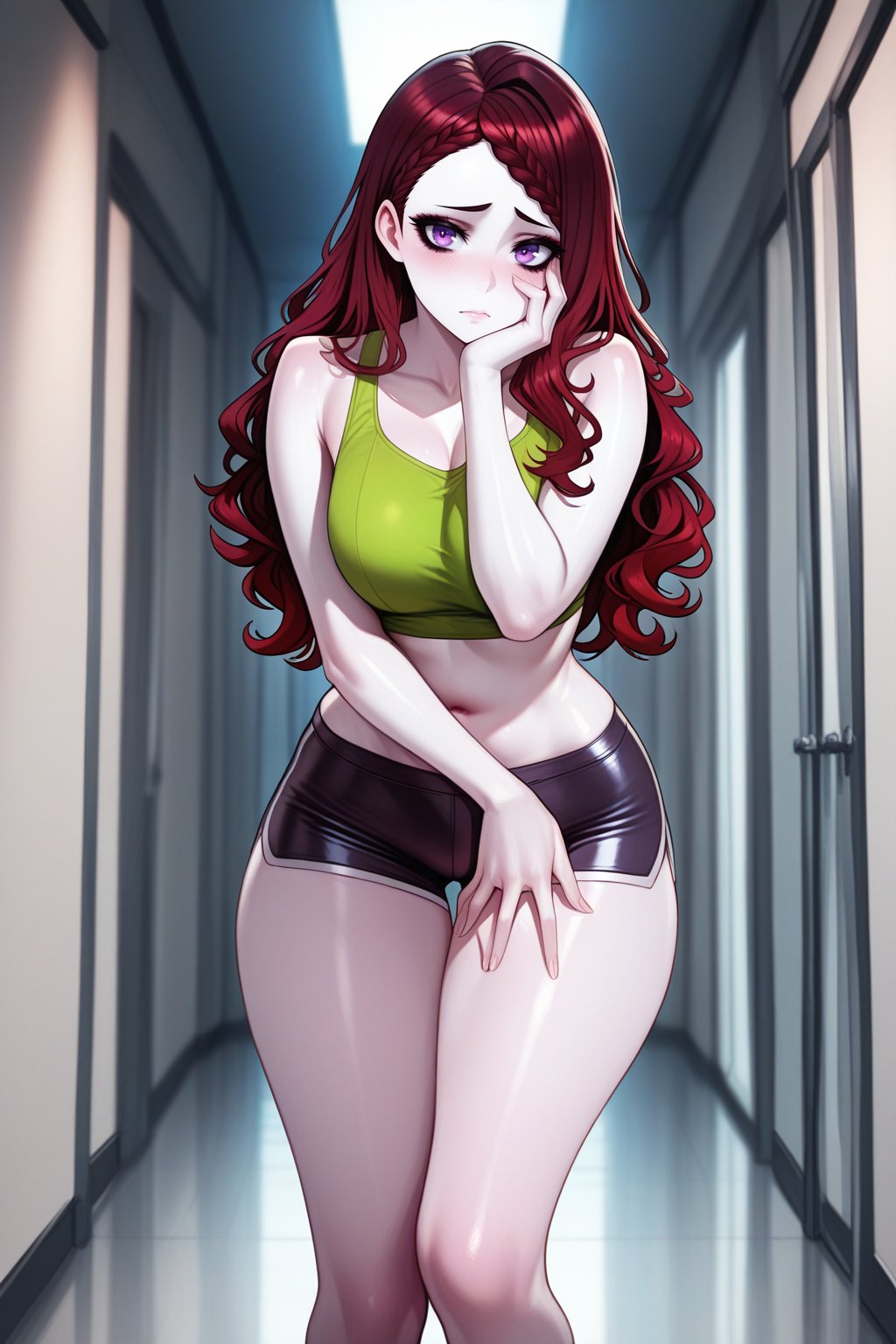 solo,  woman,  white skin by MadWyrm on Tensor.Art
