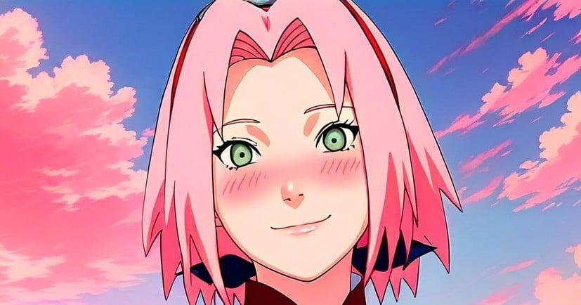 Sakura Haruno,  short pink hair ,  rating:safe by Night Warrior on Tensor.Art