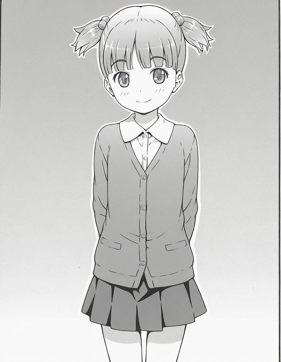 chiharuchan,  short twintails,  flat chest by PinGOrio on Tensor.Art