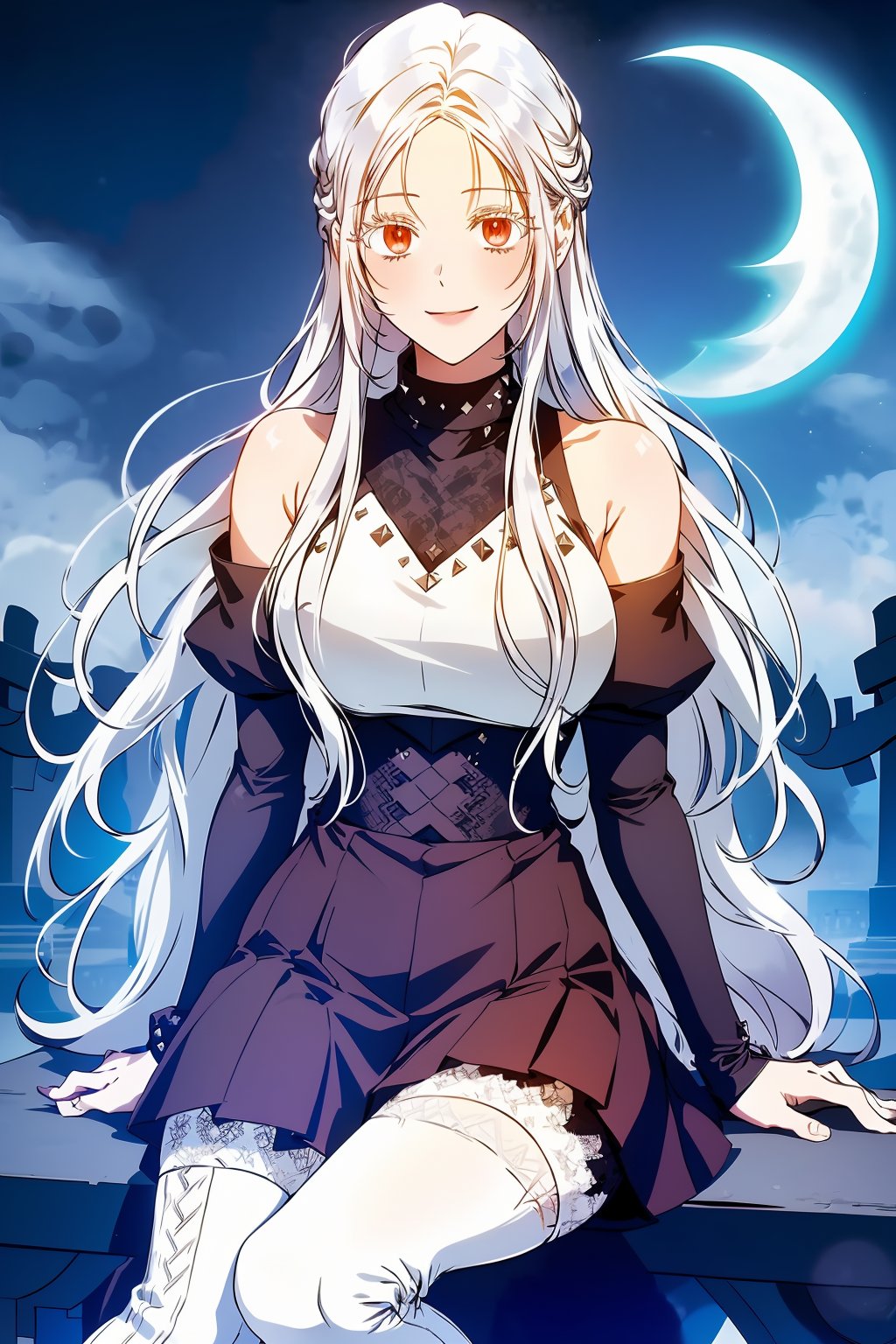 1girl,  solo,  red eyes by Ttan on Tensor.Art