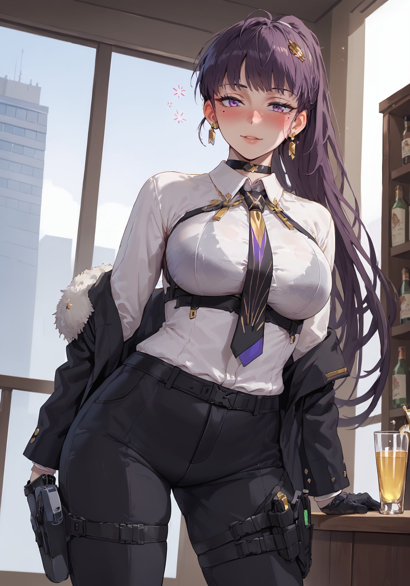 1girl,  nikkedollasuit,  black mechanical boots by Deactivated on Tensor.Art