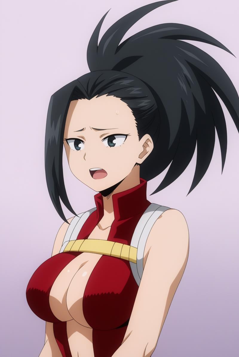 Yaoyorozu_Momo,  solo,  French Maid Costume by Ttan on Tensor.Art