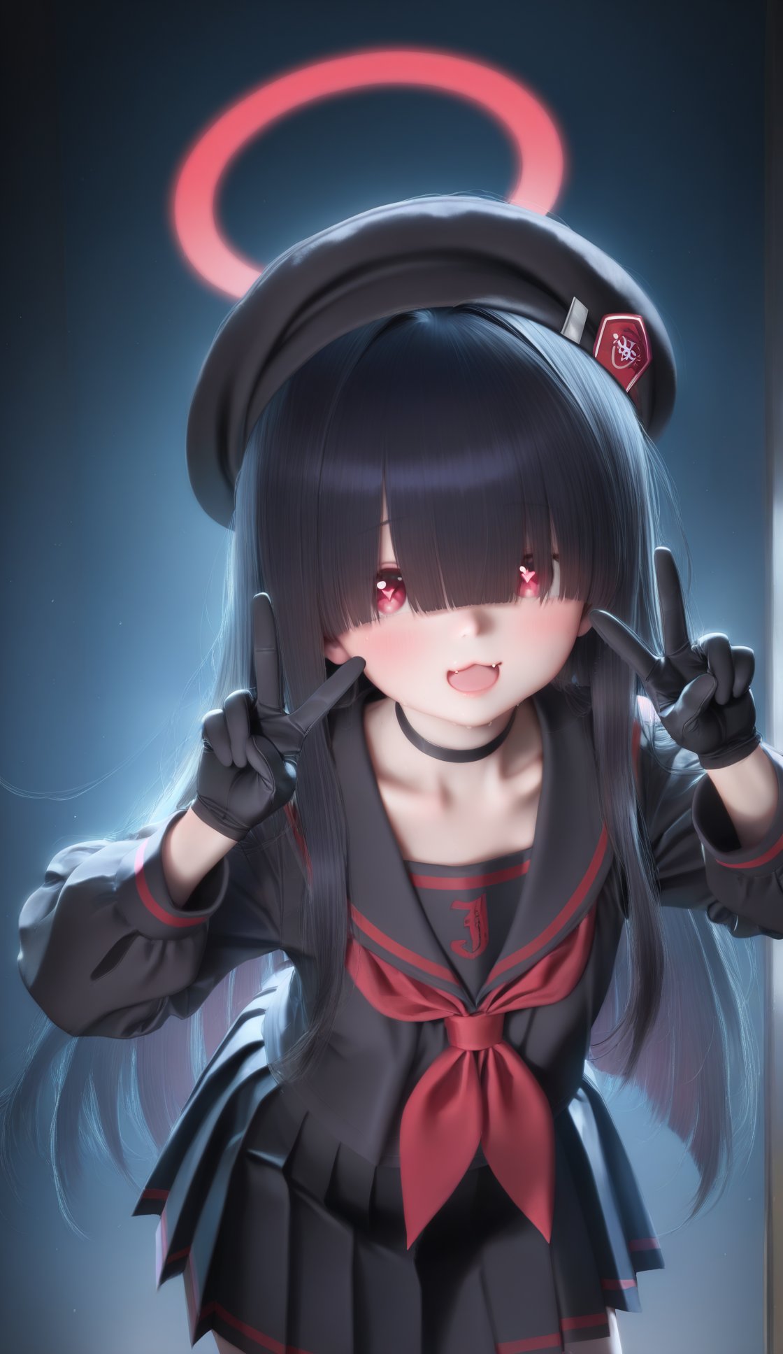 1girl,  justice task force member \(blue archive\),  blue archive by user_874754251056777575 on Tensor.Art