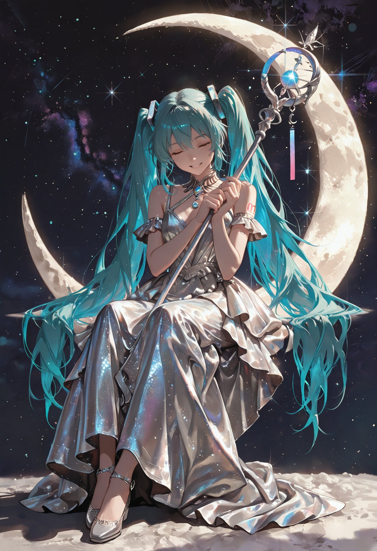 hatsune_miku,  beautiful light,  best shadow by Min on Tensor.Art