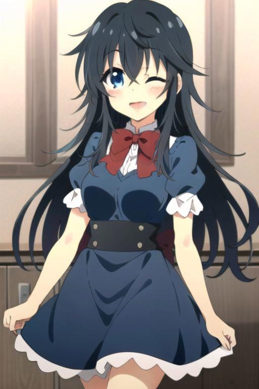 (masterpiece),  ako tamaki,  long hair by Ttan on Tensor.Art