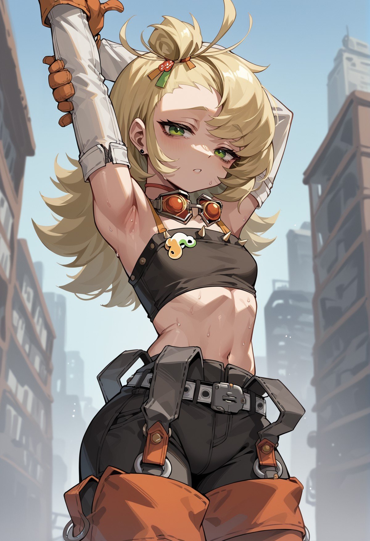 1girl,  long hair,  messy hair by Ttan on Tensor.Art