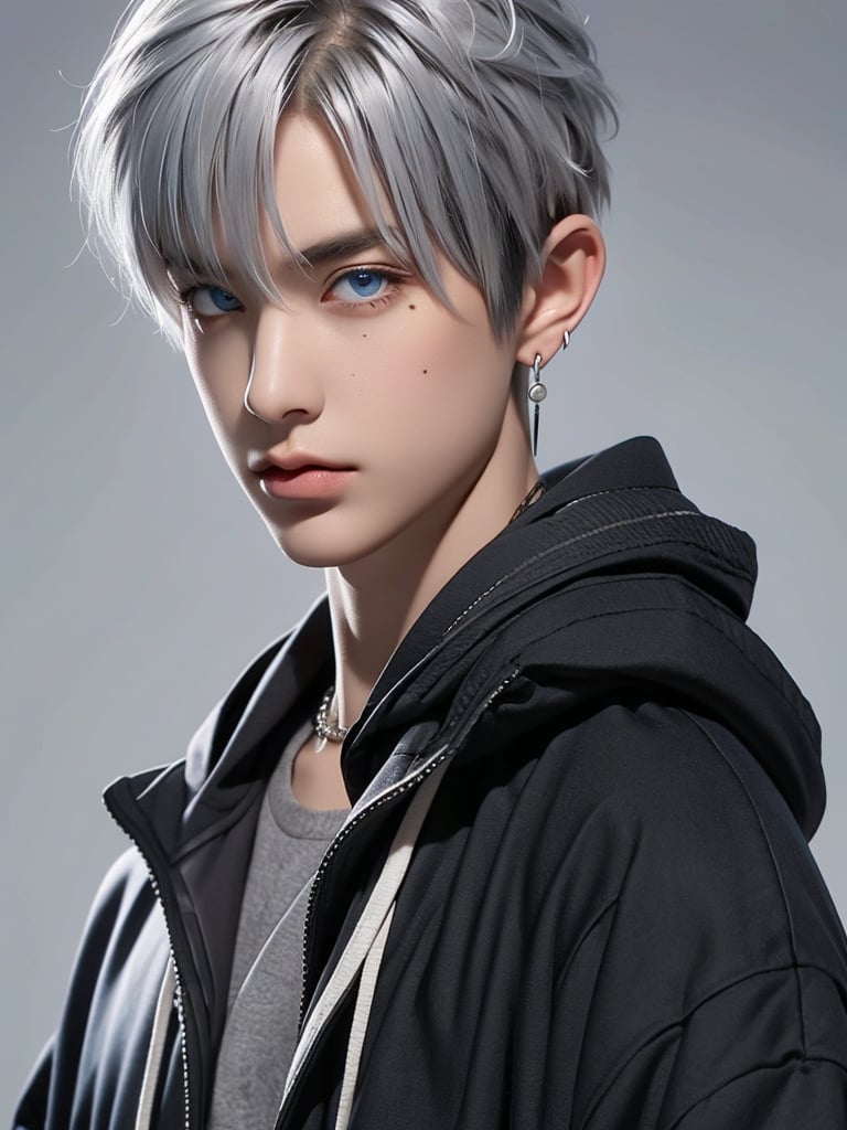 CG,  solo,  hood by 一念 on Tensor.Art