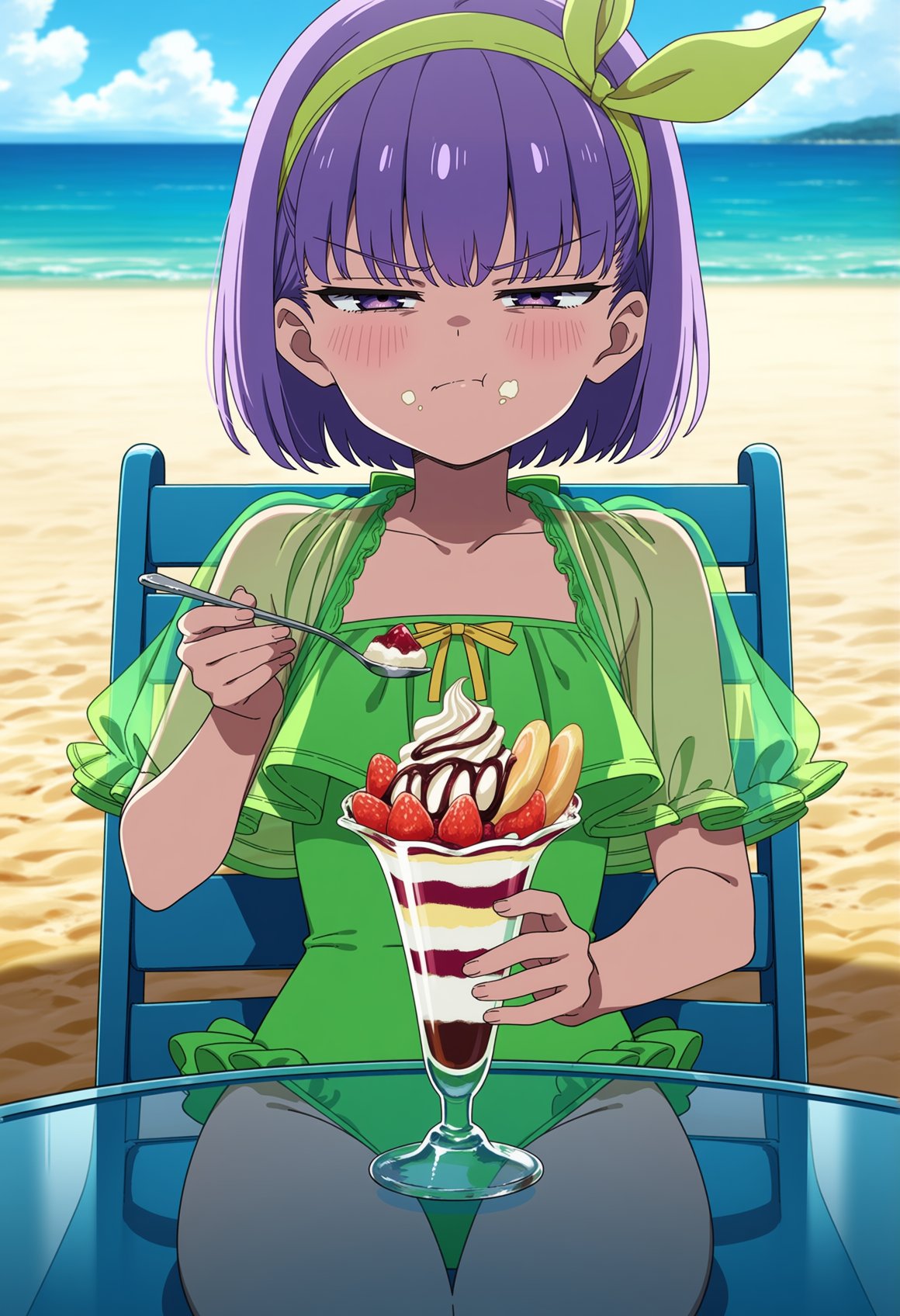 1girl,  anime screencap,  anime coloring by NeclordX on Tensor.Art
