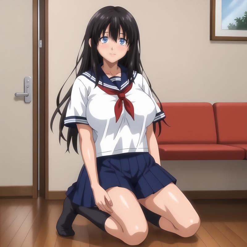 solo,  KaoriKitamura,  1girl by Ttan on Tensor.Art