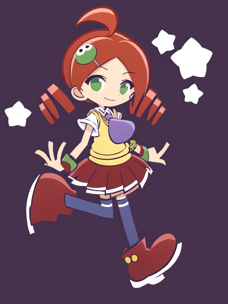 kawaii ando ringo petite cute 1girl,  green eyes,  character hair ornament by Ttan on Tensor.Art