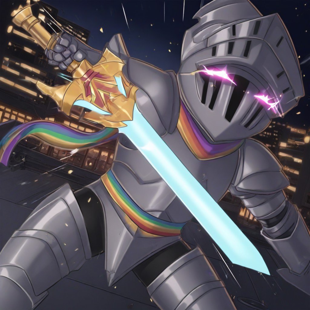 1girl,  solo,  knight by Wizardludas on Tensor.Art