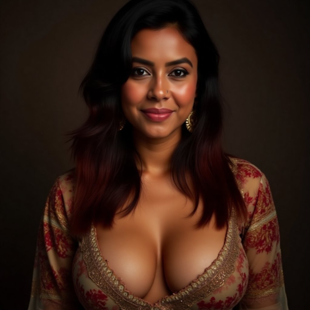 (((exposed_pussy))),  big breast,  nude portrait by user_697976561474829418 on Tensor.Art