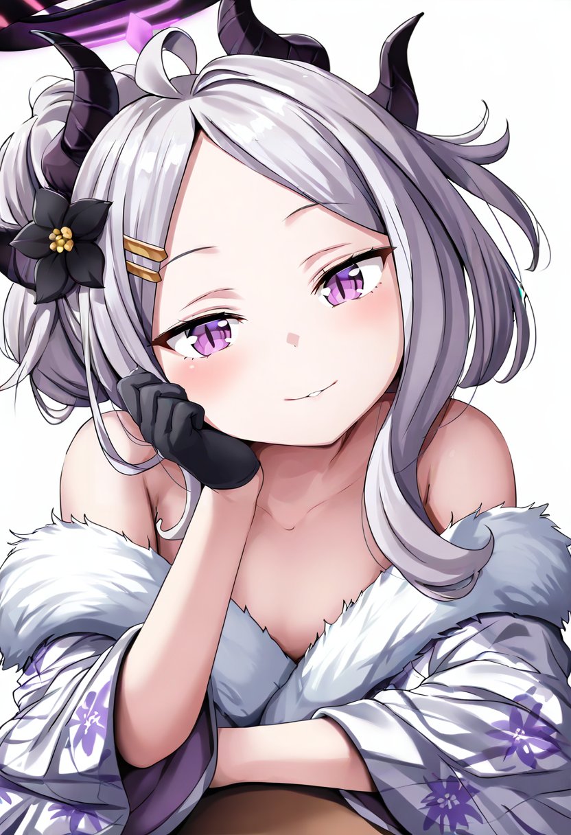 1girl,  hina \(blue archive\),  blue archive by silvermoong on Tensor.Art