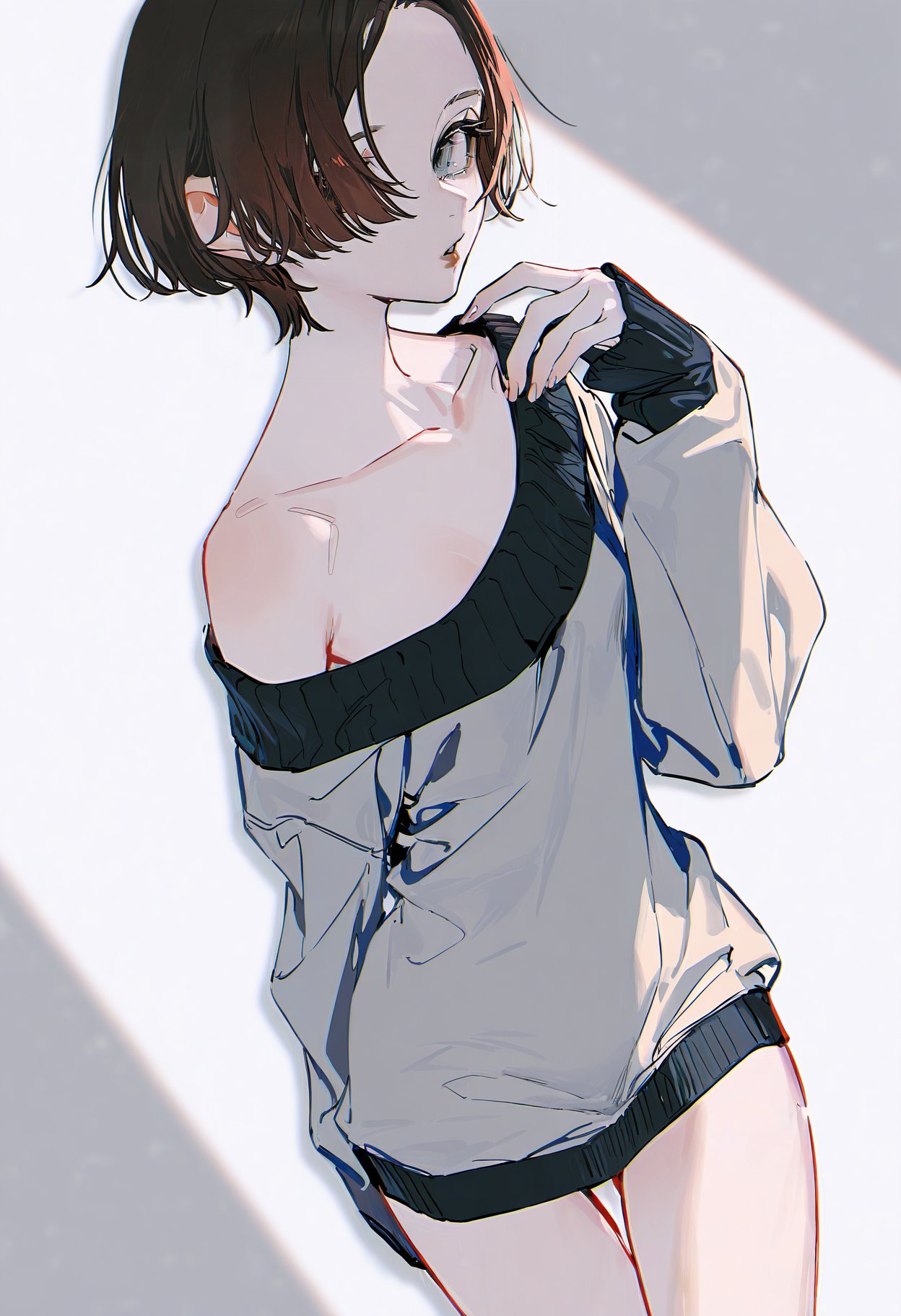 roluahuafeng,  BREAK1girl,  sweater by 子行将夜 on Tensor.Art