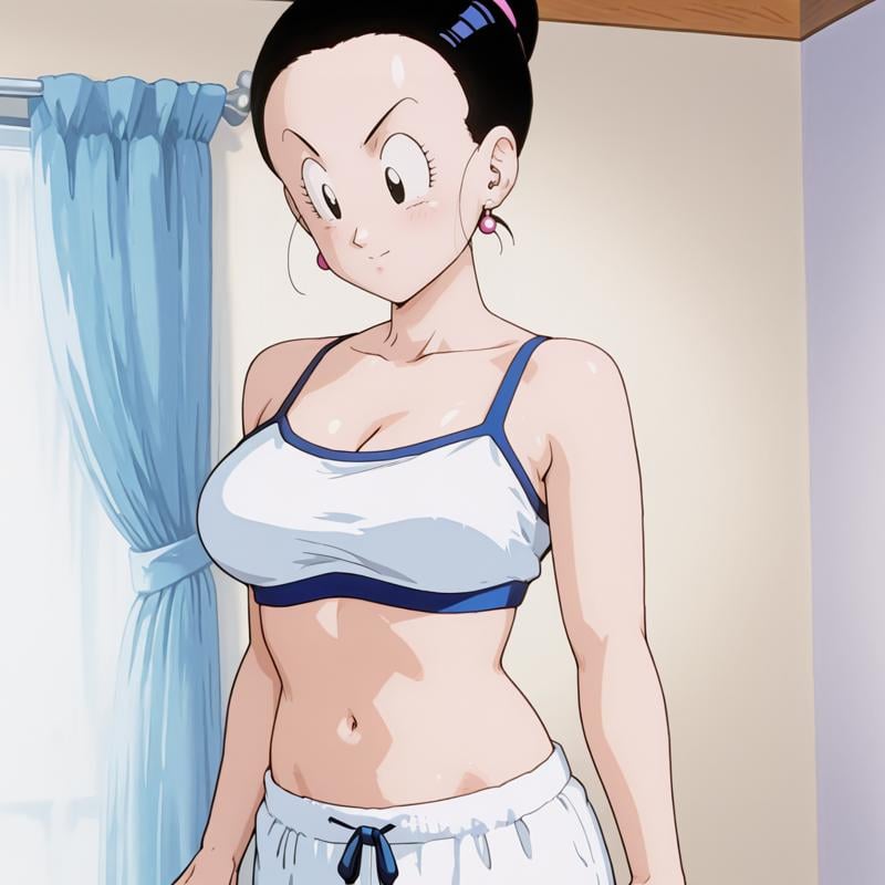 ChiChiBuuSaga,  1girl,  black hair by Ttan on Tensor.Art