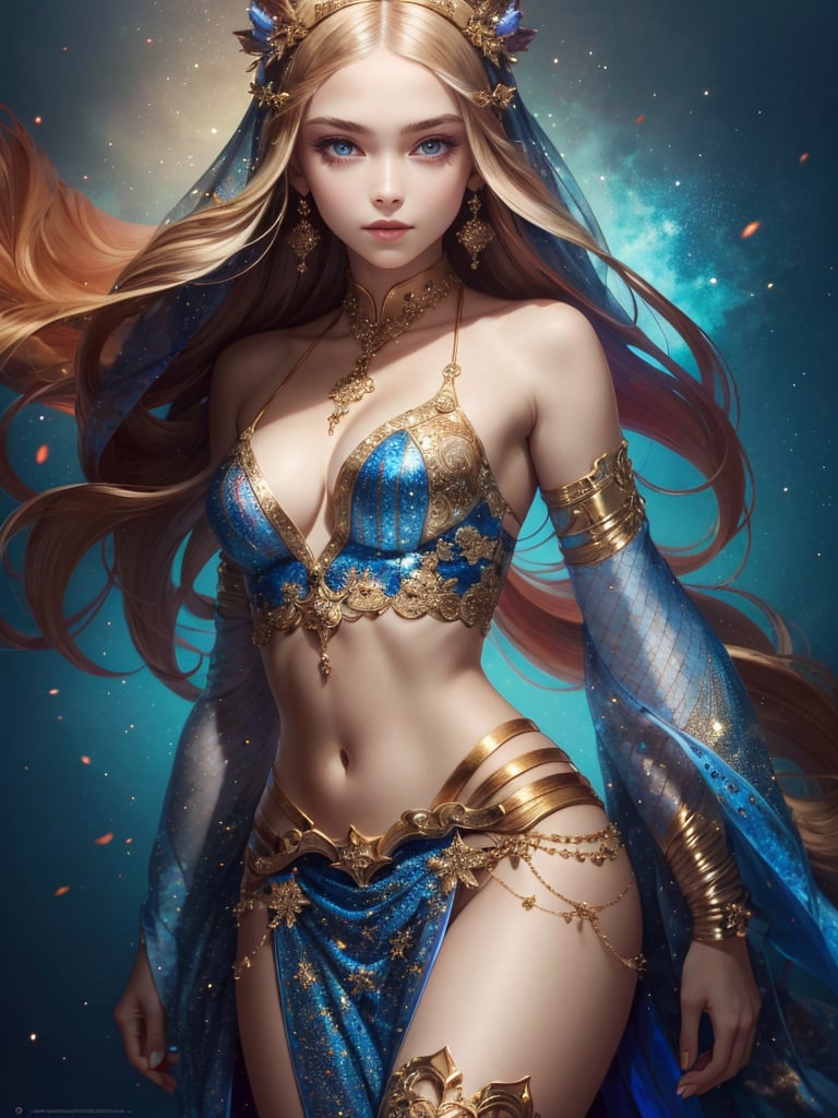 a girl,  scale,  masterpiece by G_Majic on Tensor.Art