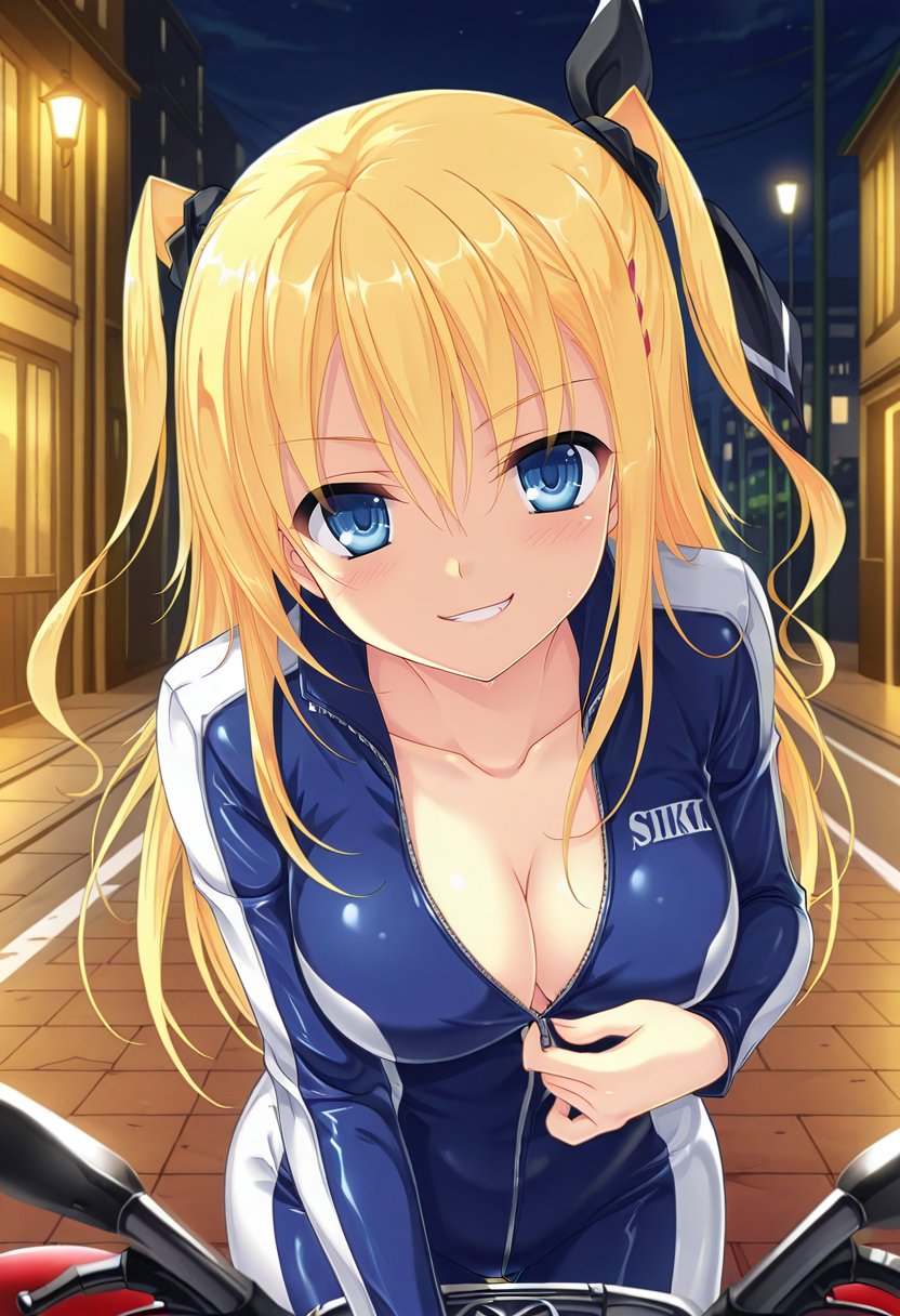 morizono-rikka,  large breasts,  hair ribbon by user_735590566498270406 on Tensor.Art
