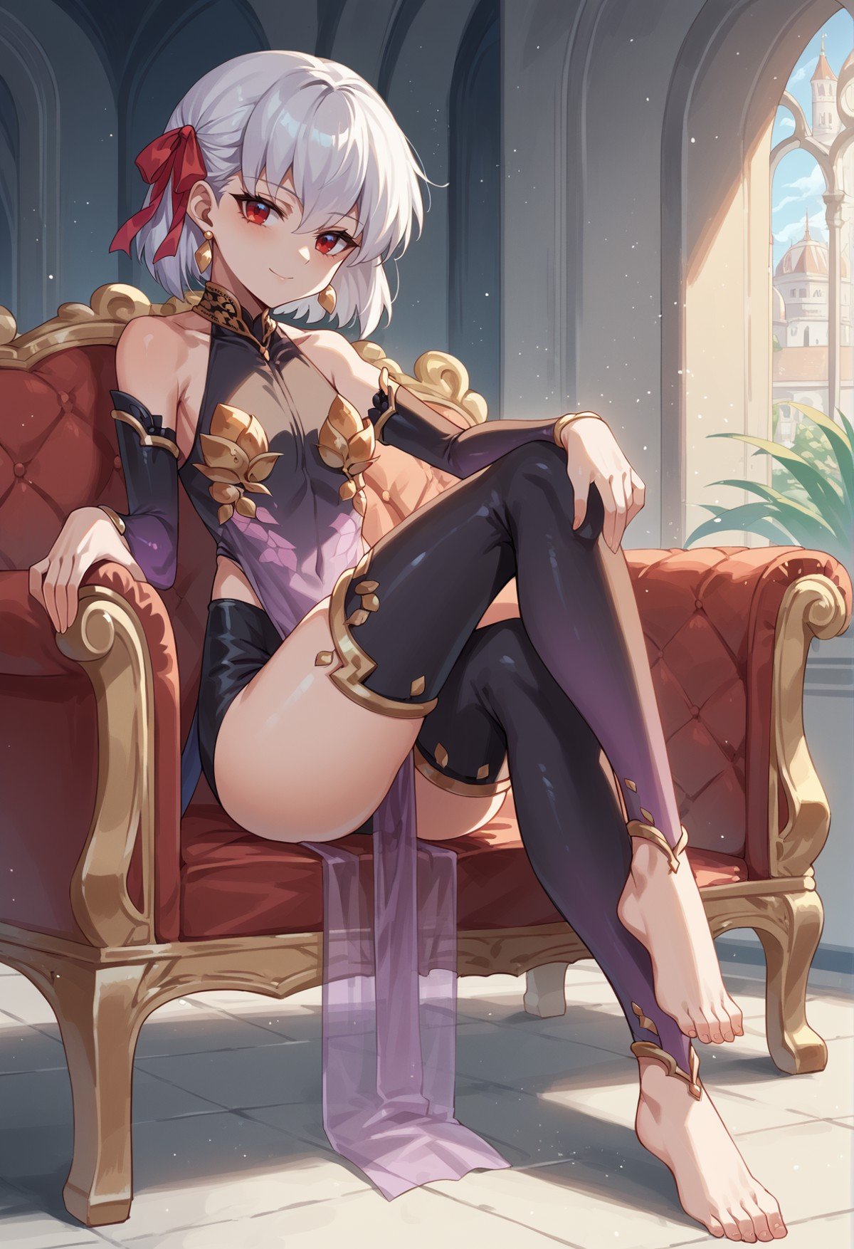 1girl,  small breasts,  short hair by user_735282200731431107 on Tensor.Art