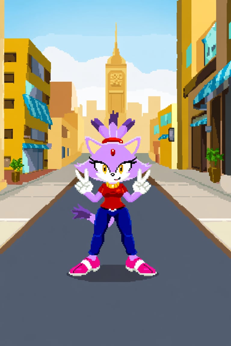 1girl,  blaze the cat,  sonic \(series\) by FinisherStrike on Tensor.Art