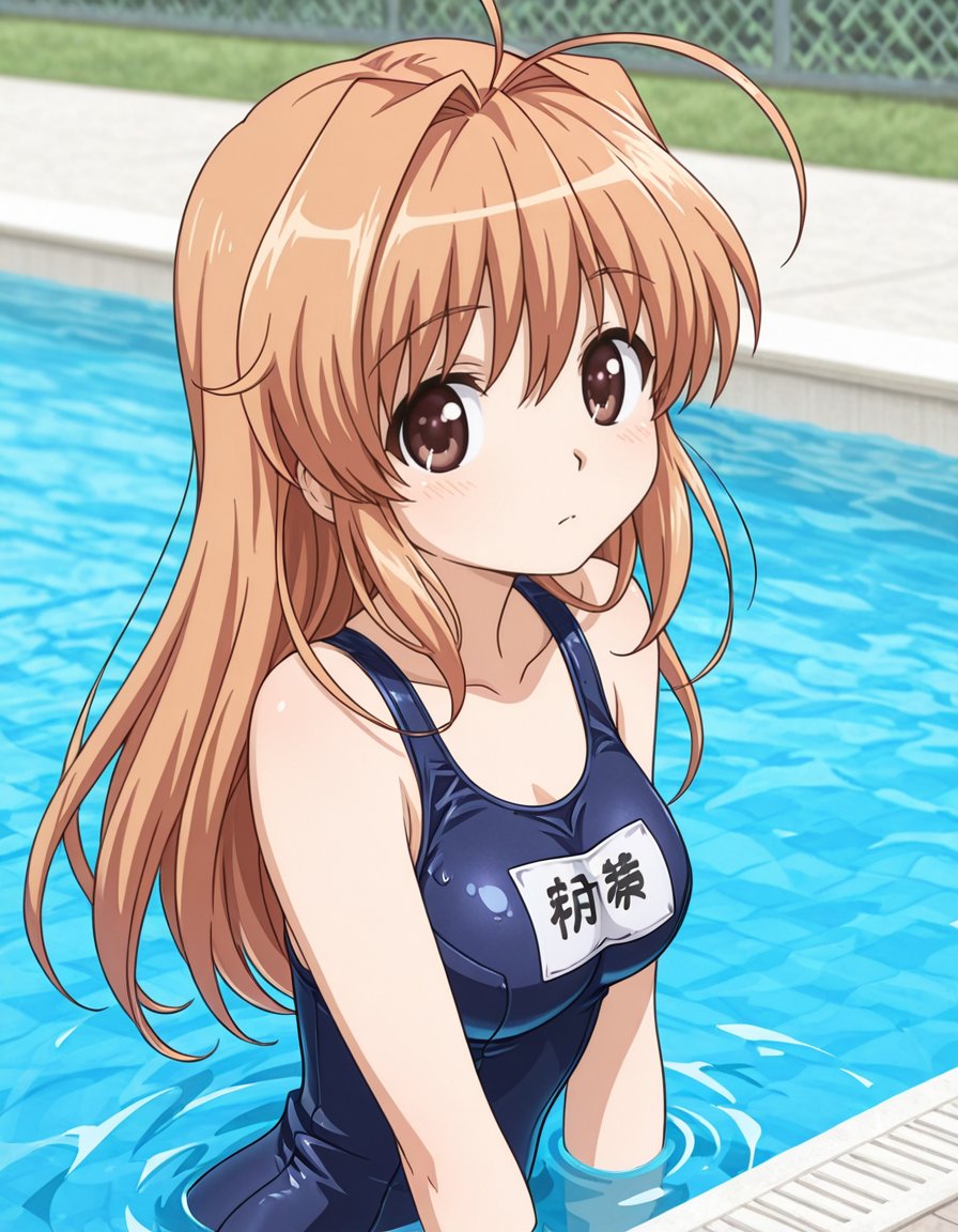 1girl,  partially submerged,  pool by soralz on Tensor.Art