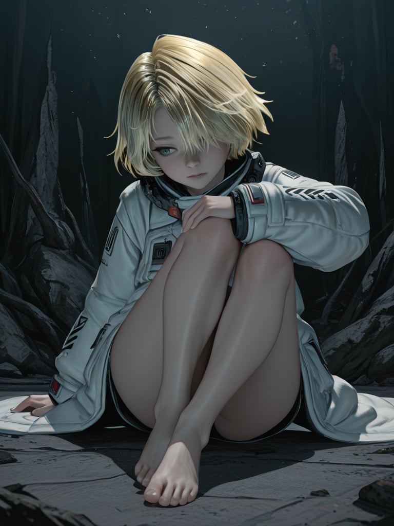 eight,  1girl,  blonde hair by REDingo on Tensor.Art