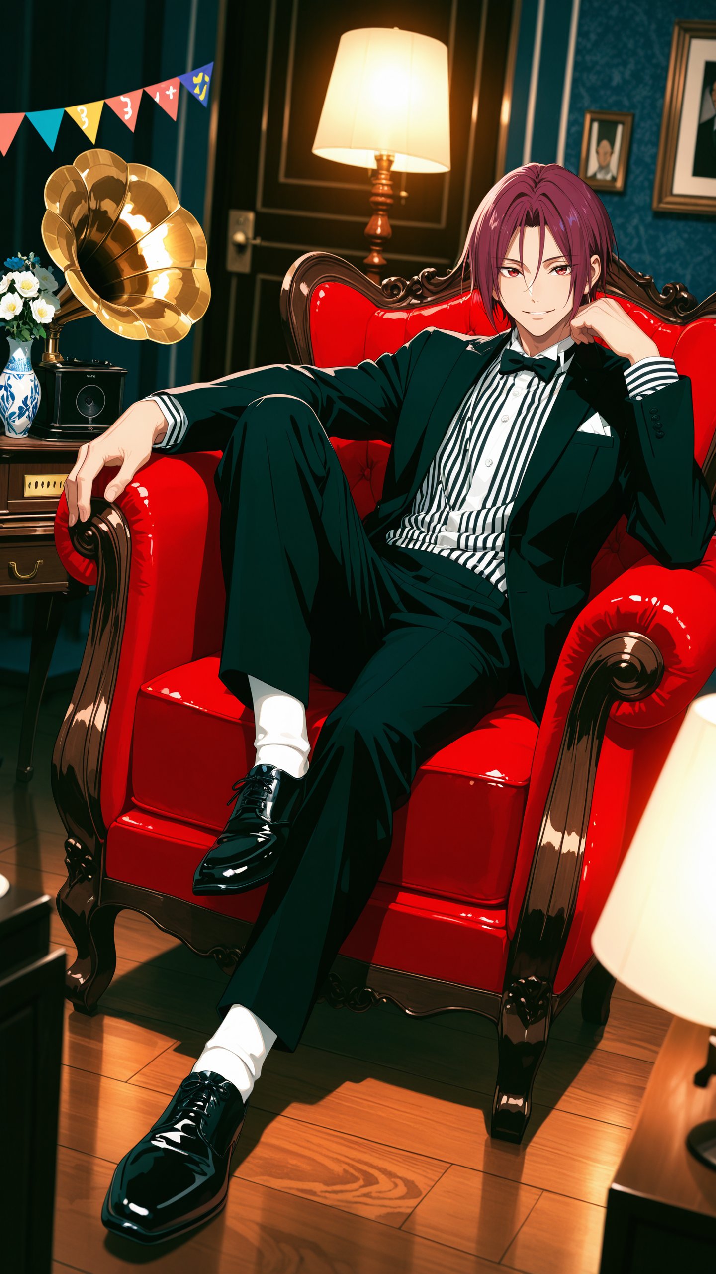 Rin Matsuoka,  expansive and uninhibited man ,  athletic youth male by Min on Tensor.Art