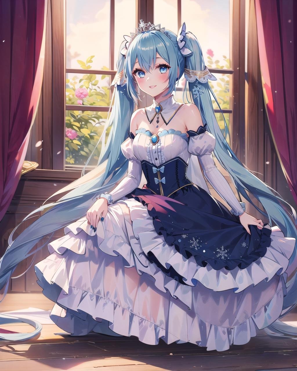 1girl,  solo,  yukimiku2019 by ishiwatafox117 on Tensor.Art