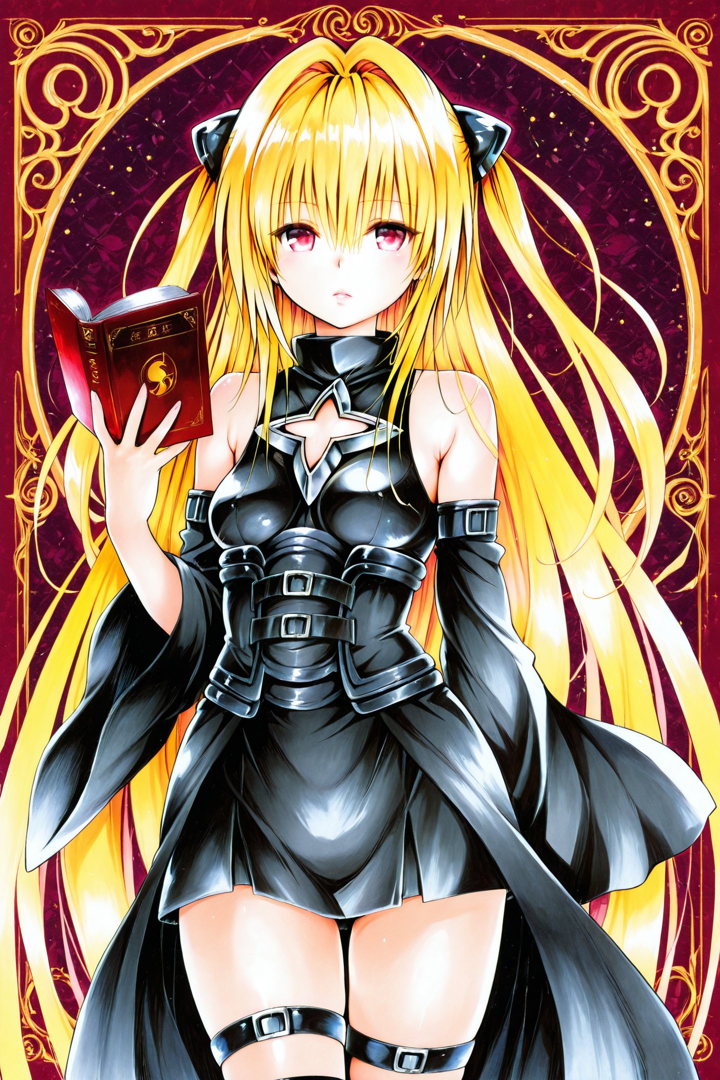 Yabuki Kentarou Style,  konjiki no yami,  1girl by flyx3 on Tensor.Art