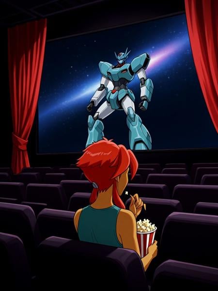 IllustriousQual_1017896• movie theater,  screen,  mecha by CliffJumper on Tensor.Art