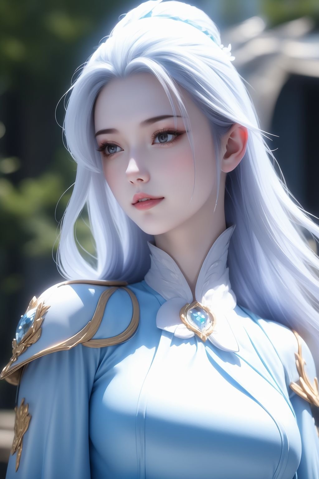 beautiful girl,  long hair,  white skin by 天TIN on Tensor.Art