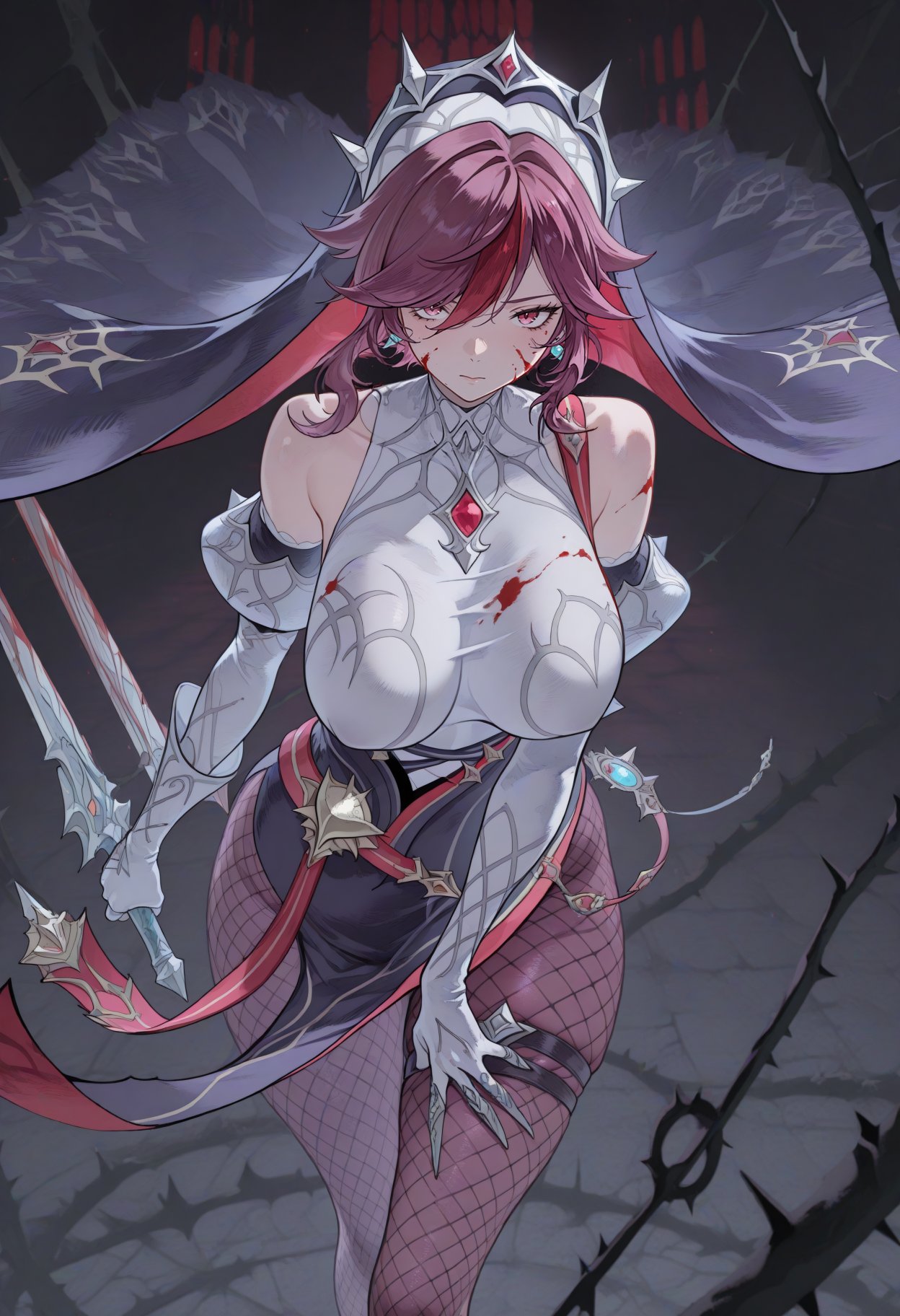 rosaria \(genshin impact\),  1girl,  solo by Pio on Tensor.Art