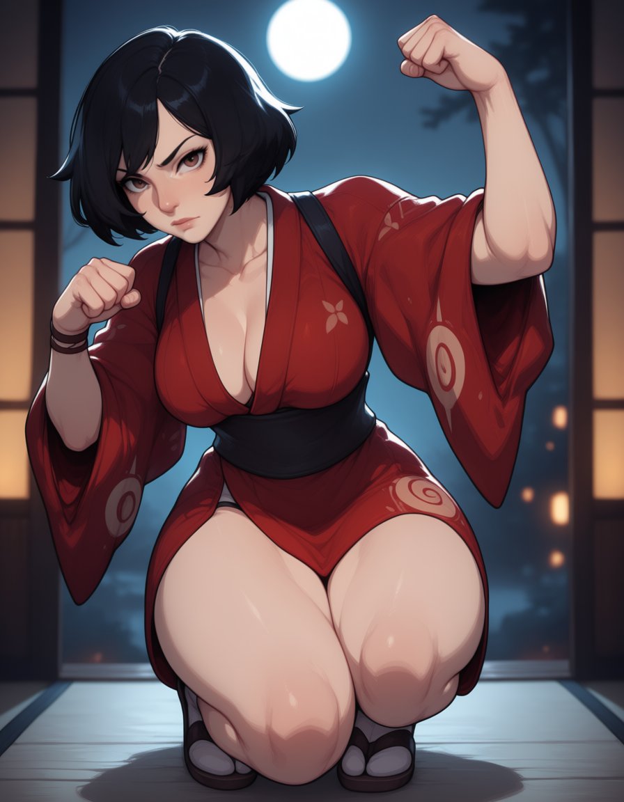 cartoon,  solo,  woman by EroBytes on Tensor.Art