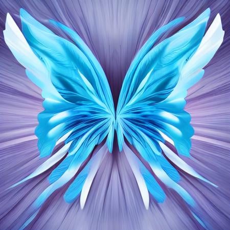 Butterfly ,  <lora:ErisenFlower:0.8>, ErisenFlower, A dancing cloth, white background, colorful, advanced color matching, sense of technology, wallpaper